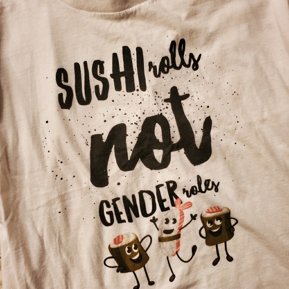 SUSHI | 🍣 gender roles t-shirt - Picture 2 of 2